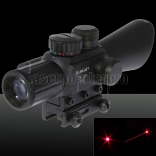 LT-M7 30mW Fascio di luce rosso mirino laser Nero