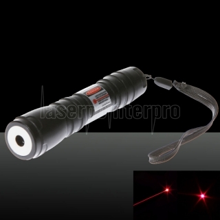 200mW Dot Pattern Red Light ACC Circuit Laser Pointer Pen Black