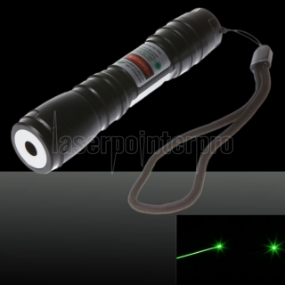 200mW Dot Pattern Light Green ACC Circuit Laser Pointer Pen Preto