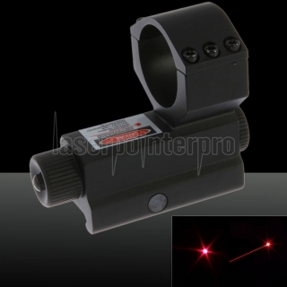 10mW LT-JG-9 Red Laser Point Fixed Focus Laser Sight (with CR2 Lithium Battery / Screwdriver / Manual / Flashlight Clip / Switch