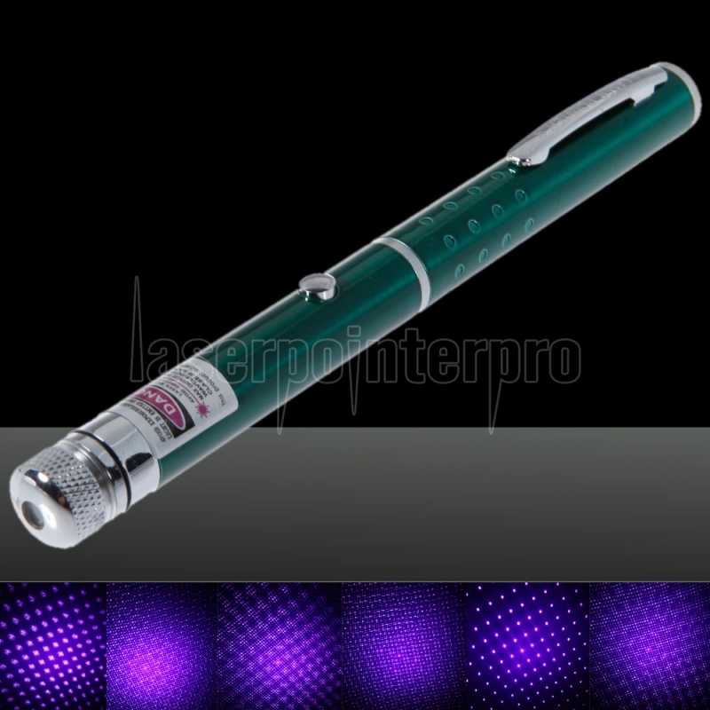 GloFX Pen Shape Pointer Laser Beam Violet Purple 5mW Rave 