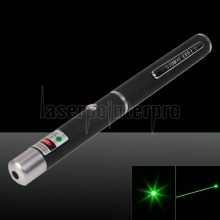 1mW 532nm Mitteloffener Strahl Grün Laserpointer Schwarz