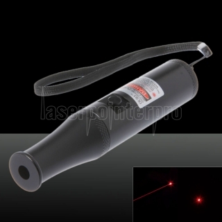 300mW 532nm Click Style Red Laser Pointer with Battery Black