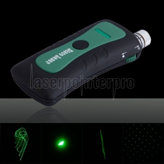 30mW 532nm 2 Gen Stage Kaleidoscopic Disco Green Laser Pointer