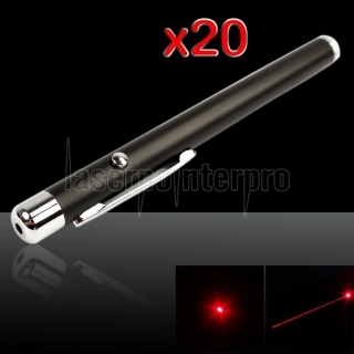 20Pcs 5mW 650nm rote Laserpointer