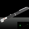10mW 532nm Mid-open Green Laser Pointer Pen (with two AAA batteries)
