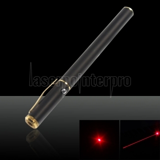 5mW 650nm ponteiro laser vermelho de abertura traseira