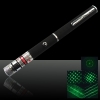 5-in-1 200mW 532nm Open-back Kaleidoscopic Green Laser Pointer Pen
