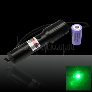 200mW 532nm Flashlight Style Green Laser Pointer (1010)