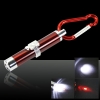 2 in 1 5mW 650nm Laser Pointer Pen Red (rosso Laser + LED torcia elettrica)