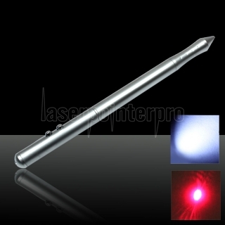3 en 1 5mW 650nm Ultra pointeur laser rouge Pen (stylo pointeur laser rouge + PDA + Computer Pen point à billes)