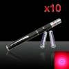 10pcs 100mW 650nm haute puissance à mi-ouverte pointeur laser rouge Pen