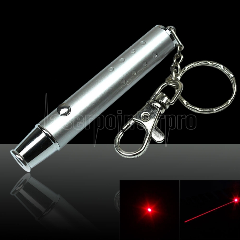 Red Laser Pointer Keychain