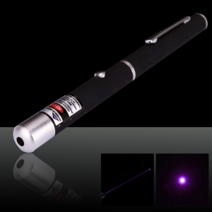 30mW 405nm elegante ponteiro laser azul-violeta aberto