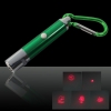 5 in 1 650nm 5mW puntatore laser rosso Penna con superficie verde (Five Change design Lasers + LED torcia elettrica)