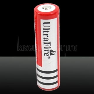 18650 3000mAh 3.7V Rechaargeable Red Bateria