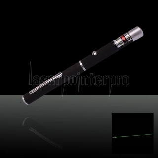 50mW 532nm Mid-open Green Laserpointer mit 2AAA Batterie