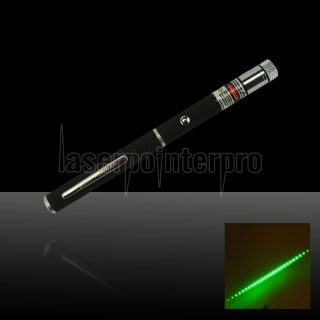 5 in 1 5mW 532nm Green Laser Pointer Pen with 2AAA Battery