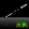 5 in 1 30mW 532nm Green Laser Pointer Pen Black (included two LR03 AAA 1.5V batteries)