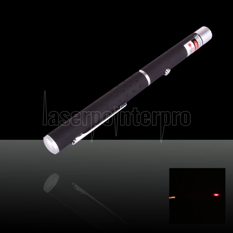 635nm 1mW Orange Red Light Laser Pointer Focus Dot Beam Handheld Pen Battery 