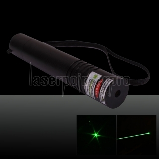 250mW 532nm Flashlight Style Green Laser Pointer Pen with Battery