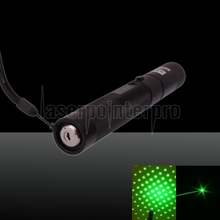 Laser 303 200mW 532nm Green Laser Pointer Focus Kaleidoscopic Flashlight Type