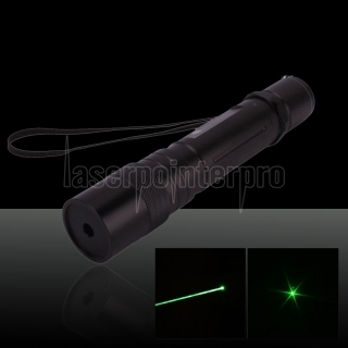 80mW 532nm Flashlight Style 852 Type Green Laser Pointer Pen with 18650 Battery