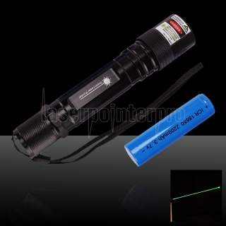 200mW 532nm Green Laser Pointer Pen with 18650 Battery