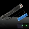 200mW 532nm réglable Style lampe de poche stylo pointeur laser vert avec 18650 Batterie