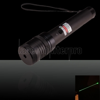 50mW 532nm TSF-300 Focus Flashlight Style Green Laser Pointer (with one 18650 battery)
