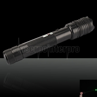 50mW 532nm Flashlight Style Green Laser Pointer Pen with Battery