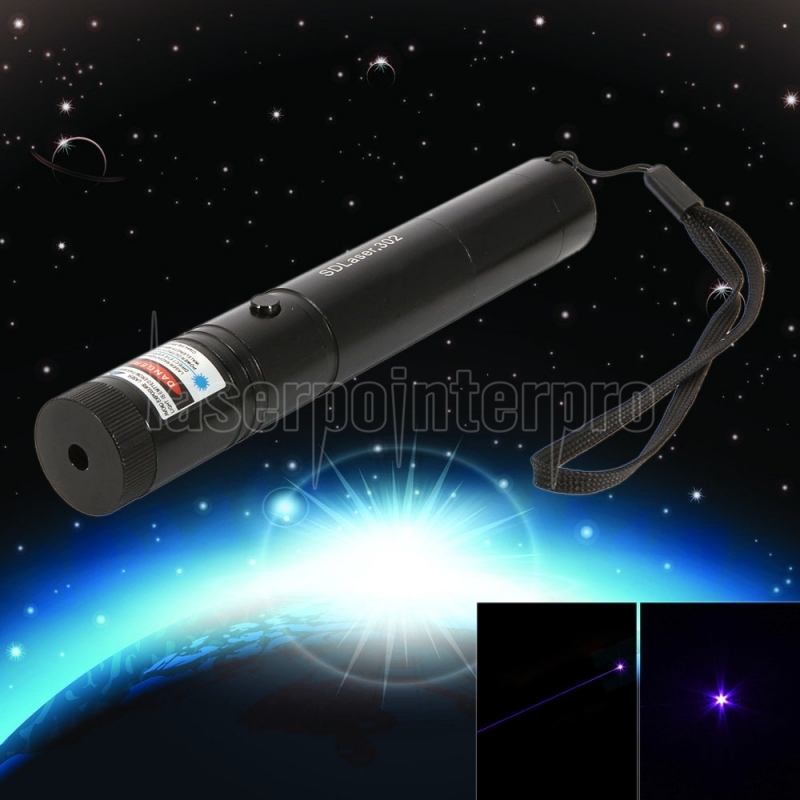 18650 Bateria Foco Militar 405nm Roxo Caneta Laser Pointer laser feixe de luz visível de 