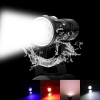300LM Outdoor Tactical LED Flashlight Kit White & Red & Blue Light