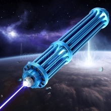 10000mw 450nm Gatling Queima de Alta Potência Azul ponteiro laser kits Azul