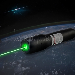 QK-DS6 1000mw 510nm Waterproof o ponteiro verde do laser 5 medidores subaquáticos