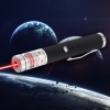 200mW 650nm Red feixe de luz ponto único recarregável Laser Pointer Pen Black