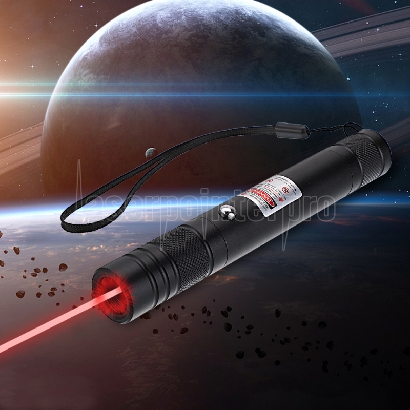 200mW 650nm Ricaricabile Puntatore laser rosso Fascio di luce