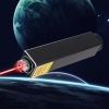 305 200mW 650nm 5 em 1 Recarregável Vermelho Laser Pointer Feixe De Luz Estrelada Laser Preto