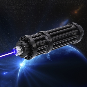 50000mw 450nm Gatling queima kits de ponteiro laser azul de alta potência preto