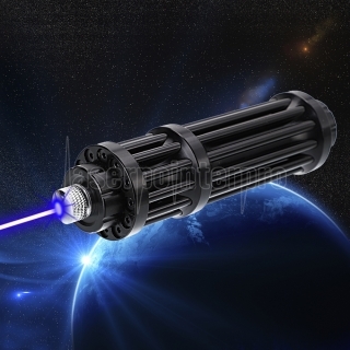 SBX2  Adjustable Focus 450nm Blue Laser Pointer High Power Laser Torch Laser Pen 