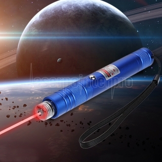 Pointeur laser rouge rechargeable 200mW 650nm bleu étoilé