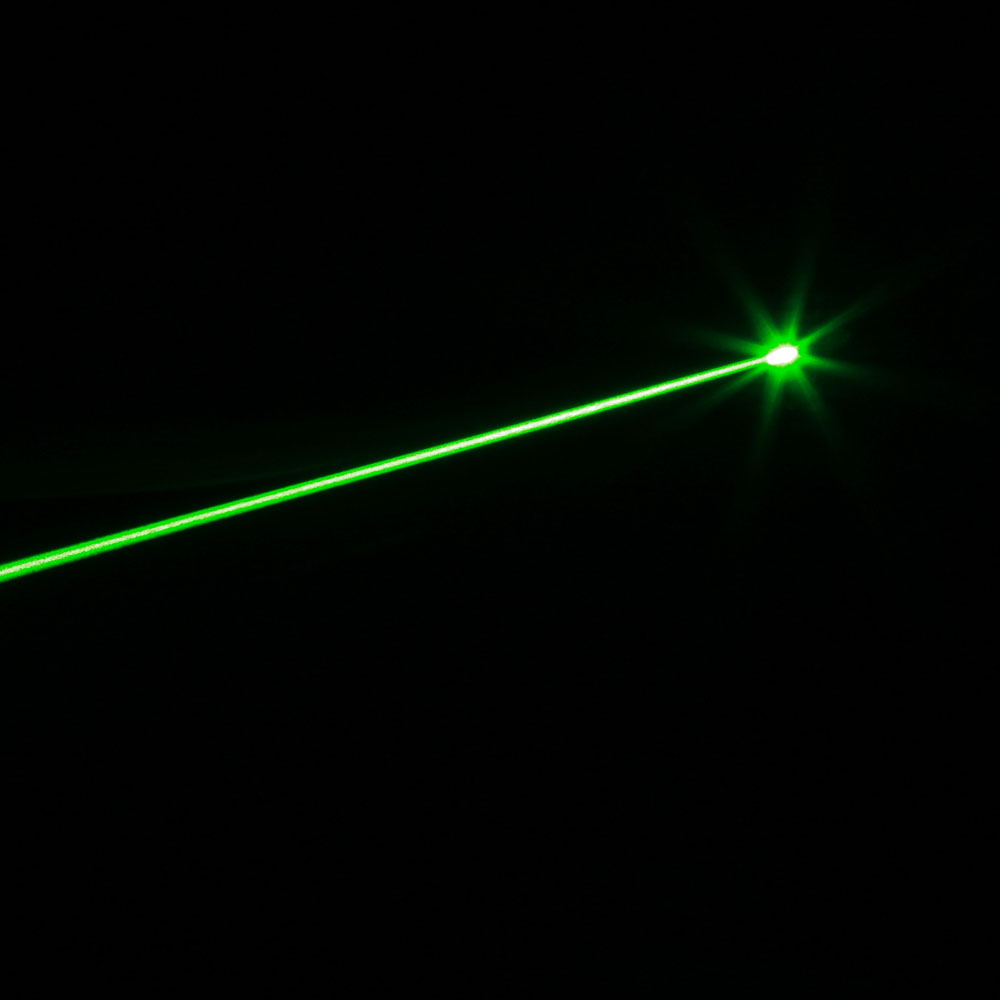 400mW 532nm Green Beam Light Puntero láser Negro 853