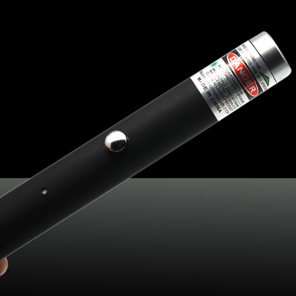 Pointeur laser rechargeable point unique USB 500mW 532nm noir LT-ZS004
