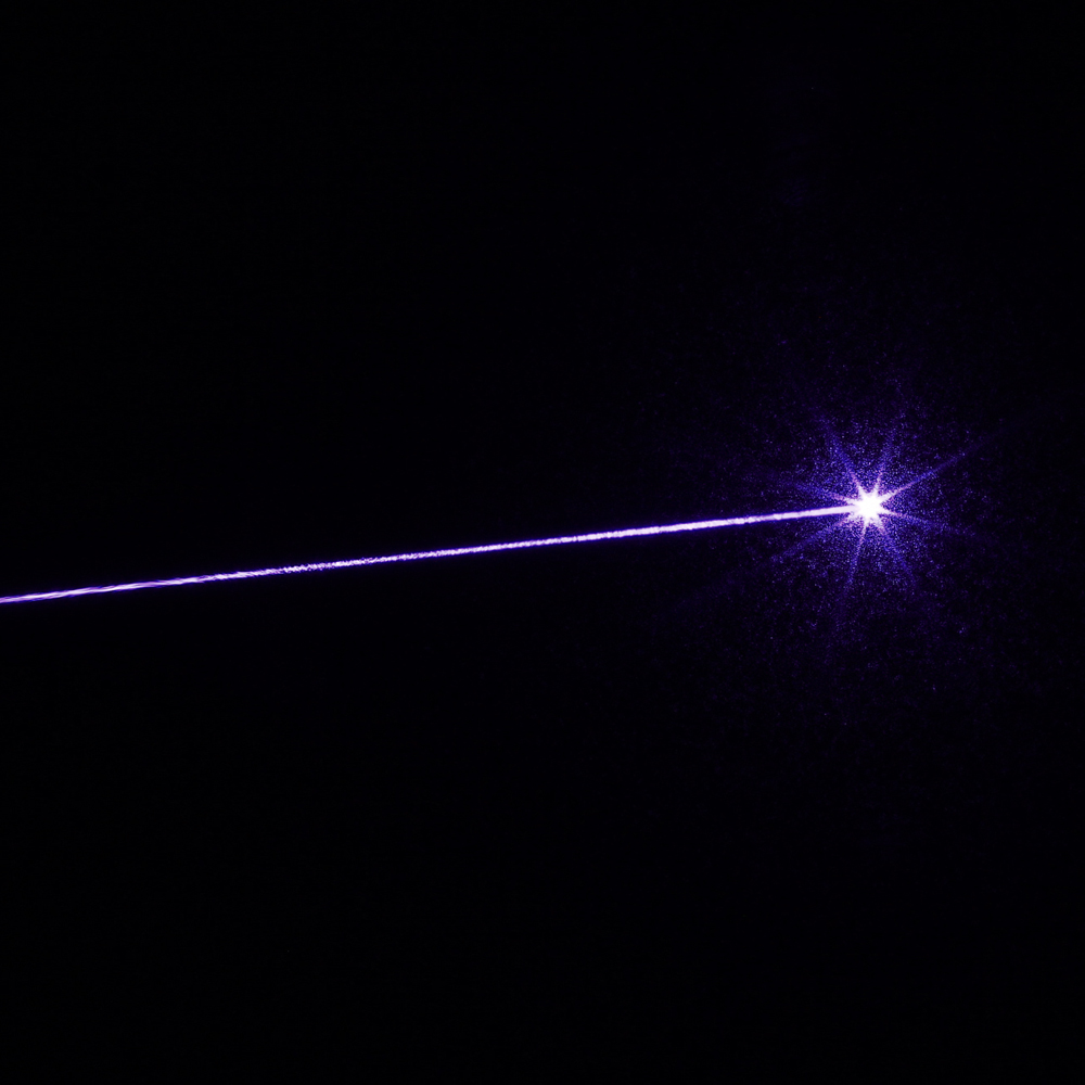 laser618 500mw 405nm liga de alumínio roxo ponteiro laser preto