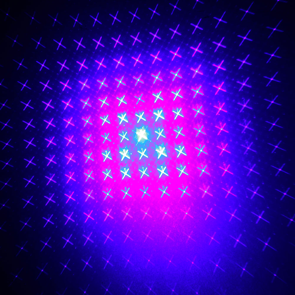 5000mW 450nm Blue Ray Multifuncional Copper Laser Pointer Silver