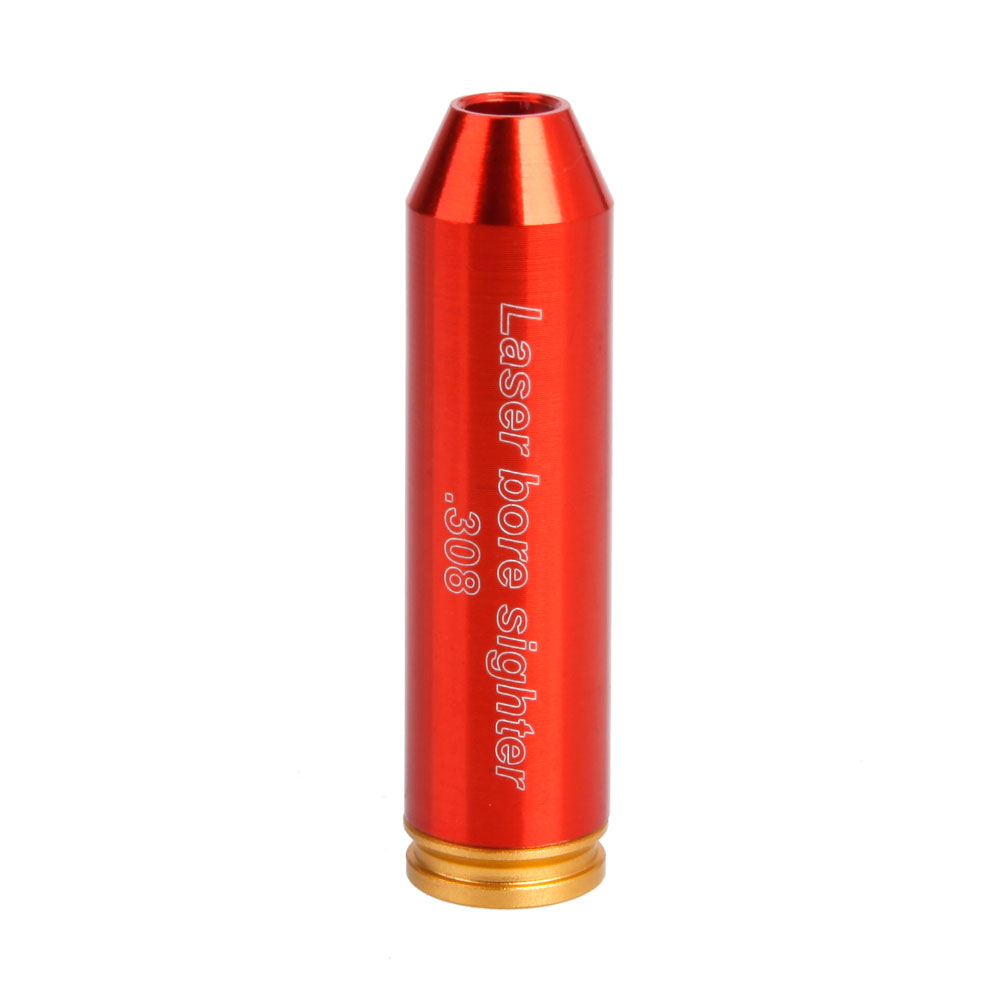 Cartucho de 650 nm Rojo Láser Láser Sighter Laser Pen 3 x LR41 Baterías Cal: 308R Rojo