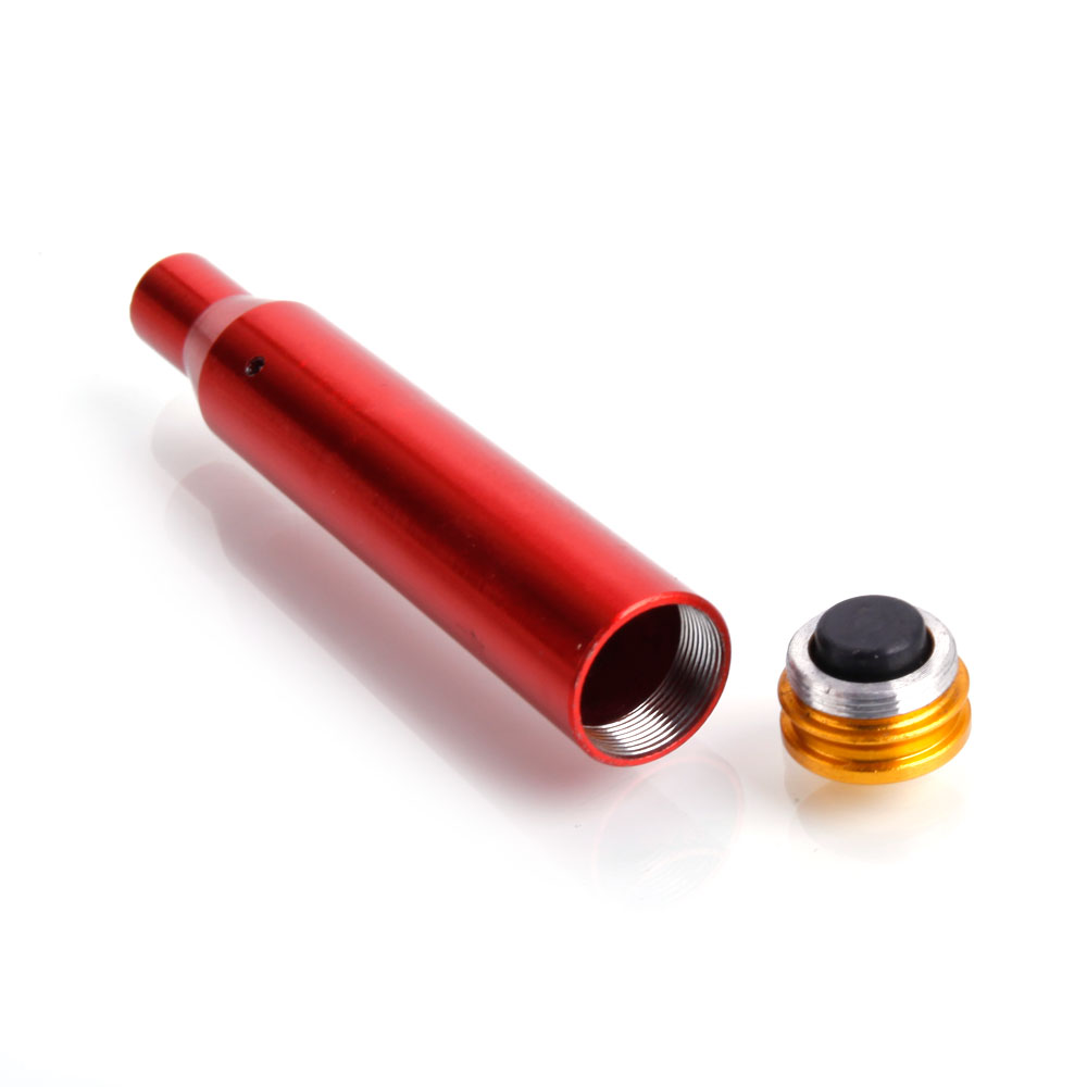 650nm Bullet Forma Caneta Laser Luz Vermelha 3 x AG9 Baterias Cal: 30-06 / 25-06 / .270WIN Vermelho