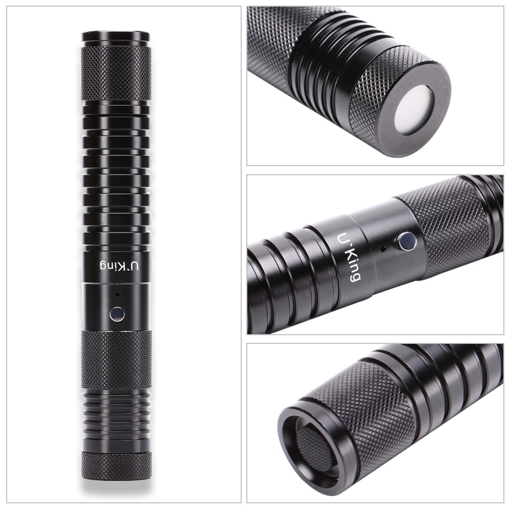UKing ZQ-J32 500mw 532nm & 650nm double light 5 in 1 Laser Pointer