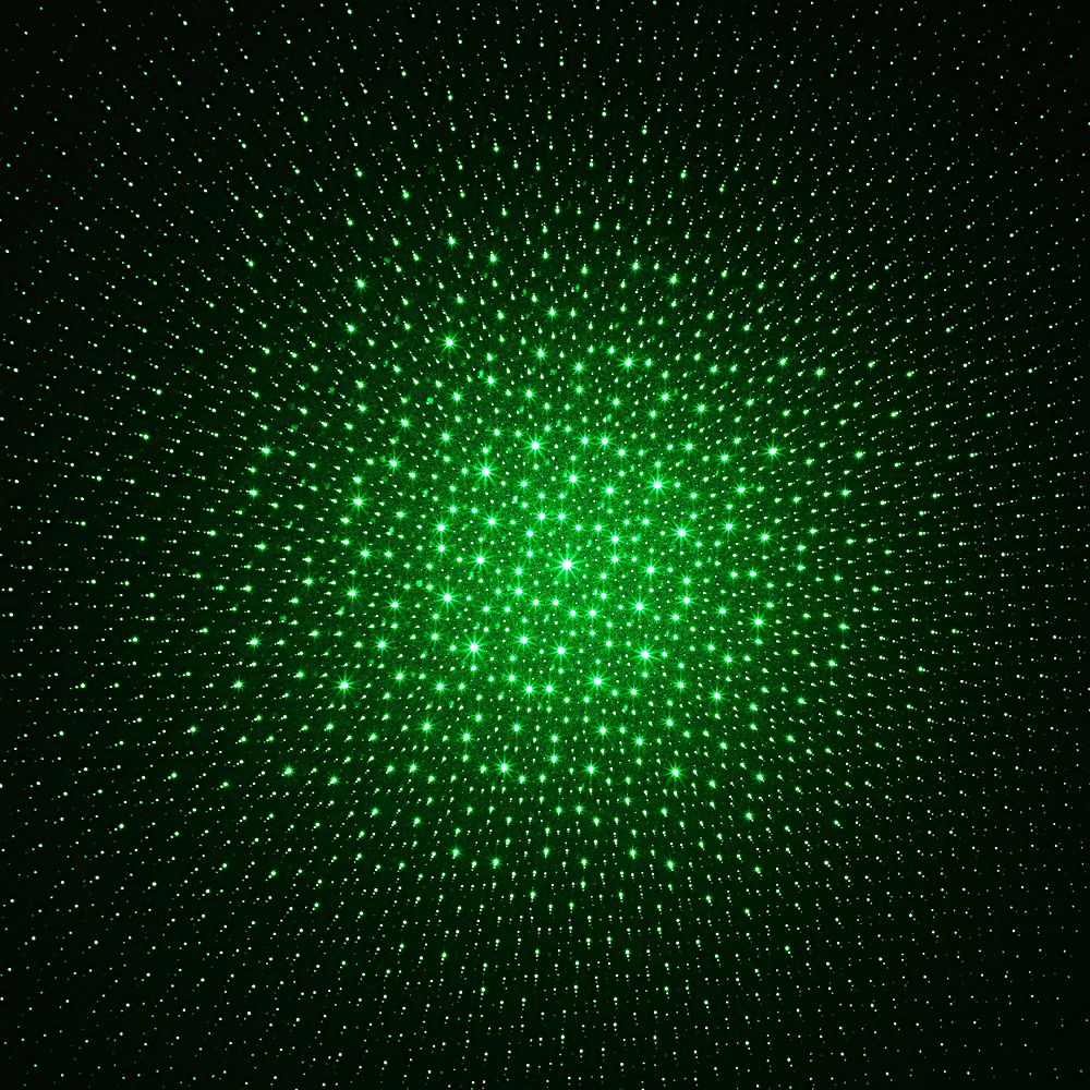 305 200 mW 532 nm 5 en 1 Luz de haz de puntero láser verde recargable Luz estrellada Láser dorado