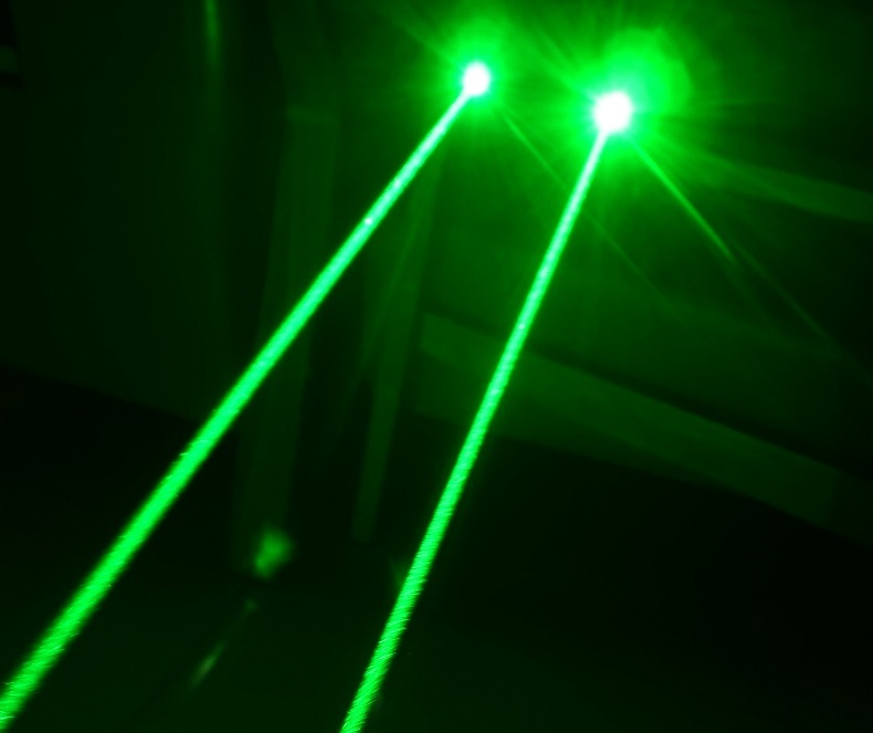 QL520 50000mw 520nm Diving che brucia puntatore laser verde ad alta potenza